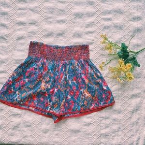 Super Cute Multicolored Flowy Shorts